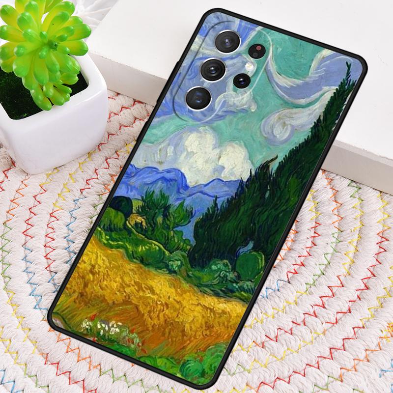 Blossom-Gogh Phone Case for Samsung Galaxy note 10 pro S26 Ultra S23 S24 FE S25 S21 S22 PLUS shockproof Cove