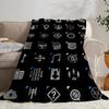 Watch Dogs 2 Throw Kid-Friendly Flannel Throw Blanket Soft Warm Anti-Static Washable All Season