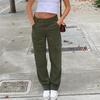Harajuku Streetwear Oversize Summer High Waist Women's Casual Wide Leg Cargo Pants for Women Baggy Pants Woman Trousers