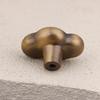 Single Hole Drawer Pull 1 Set Bright Silver Handle Cabinet Small Wardrobe Door Sleek Design for Contemporary Home Use