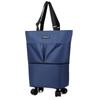 New Large-capacity Universal Wheel Bag Supermarket Shopping Portable Waterproof Handbag Foldable Luggage Trolley Bag Tugboat Bag Storage Bag