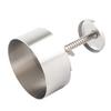 Pressa per Hamburger Patty Maker Acciaio Inossidabile 304 Diametro 10cm Schiacciatore Rotondo per Burger