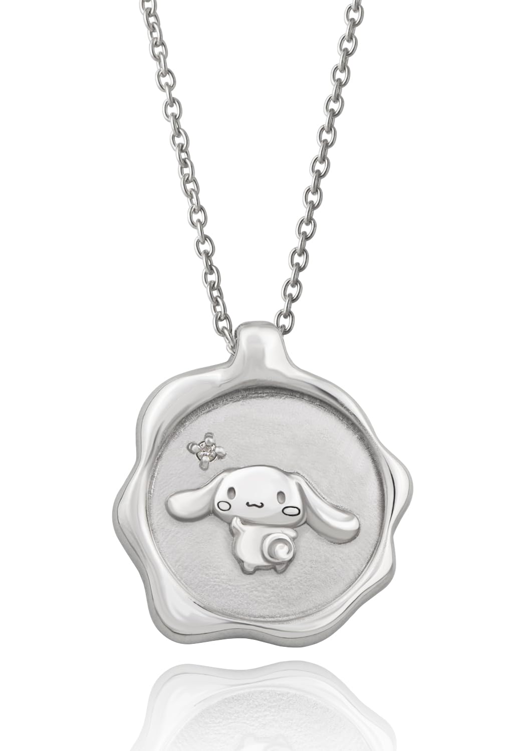 

Sanrio Limited Cinnamoroll Ceiling Stamp Necklace Silver 925 срібний