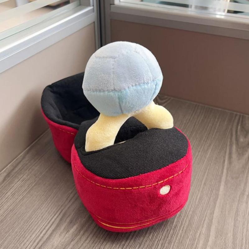 1 Set Funny Gifts Diamond Ring And Box Case Plush Toy Creative Stuffed Pet Chew Toys For Dog Engagement Wedding Oversized Ring