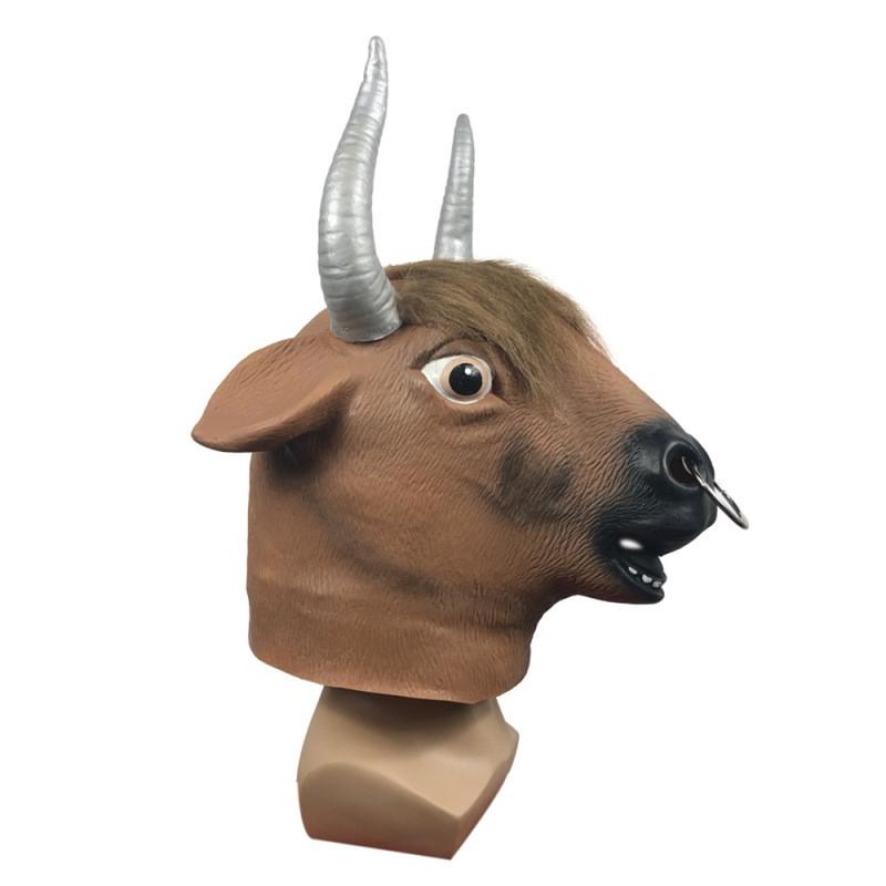 Funny Animals Mask Halloween Cosplay Props Performance Headgear Material Latex