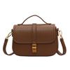 Premium Bag Women'S Bag Trendy Commuter Texture Messenger Bag Fashionable Retro Portable Small Square Bag