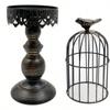 Decorative Birdcage Candle Holder, Vintage Candle Stick Holders, Wedding Candle Centerpieces For Tables, Metal Candlestick Holder Home Decor