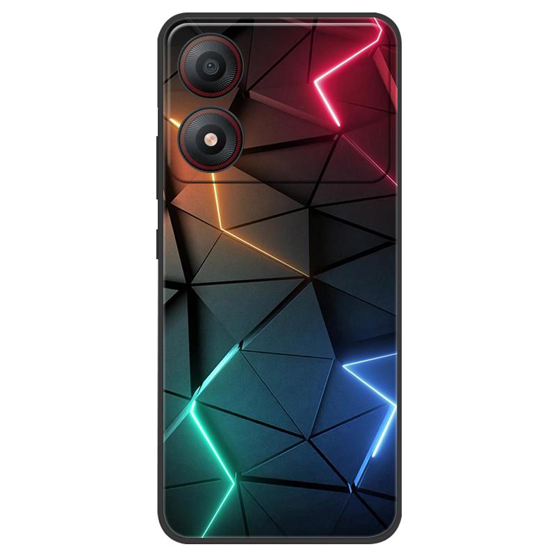 Per ZTE Blade A34 4G Custodia Antiurto TPU Morbido Silicone Cover per Telefono per ZTE Blade A 34 Custodia Verniciata per BladeA34 Lusso Cover