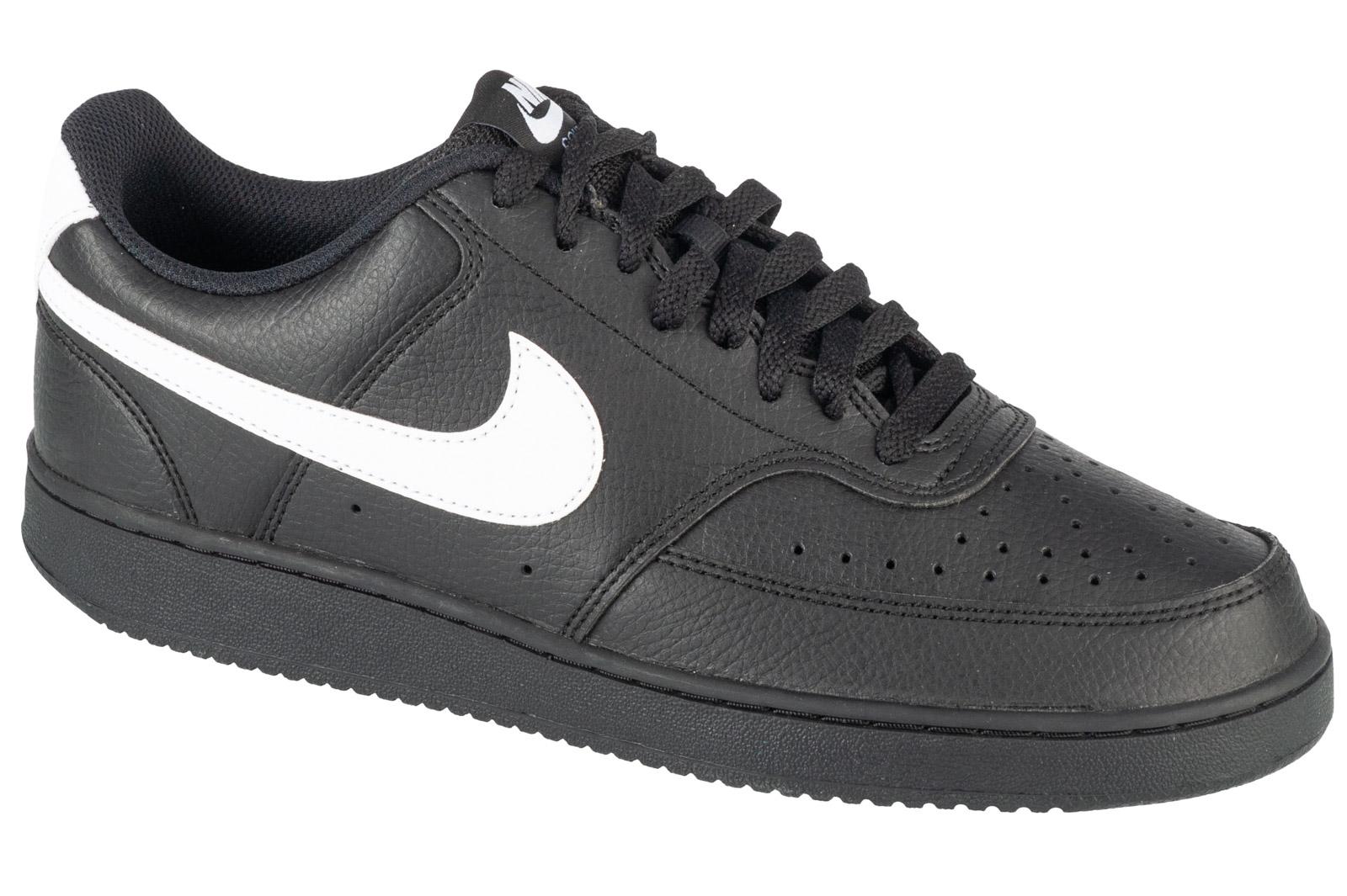 Nike Court Vision Low, Baskets noires pour hommes noir