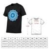 Boho Mandala In Monochrome Blue and White T-Shirt Graphic T Shirts Designer Shirts Basketball Graphic Tees Mens T Shirts