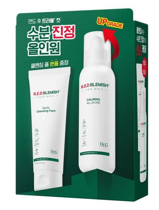 Dr.G Red Blemish for Men Fluid/Foam 2-piece Set (+ 2ml Toners)