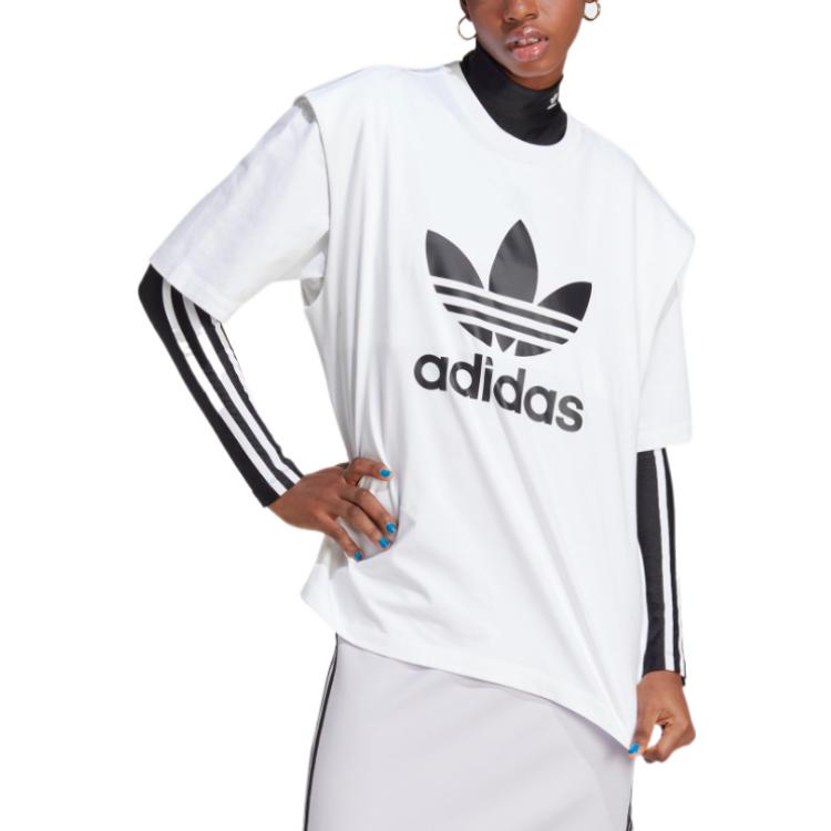 Adidas Logo print Layered T shirt IC8806