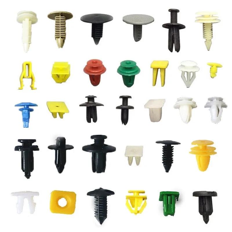 50/100/200pcs Universal Auto Fastener Random Mixed Car Bumper Clips Retainer Car Fastener Rivet Door Panel Fit for All Car