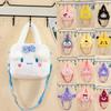 Cartoon-Muster Kurzes Plüschtasche Einzelne Umhängetasche, Crossbody-Tasche Aufbewahrung Hüfttasche