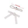 3/6Pcs  Shiny  Bow Brooch Collar Pin Clothing Accessories For Diy Garment Shoe Bag Jewelry Making Accessories