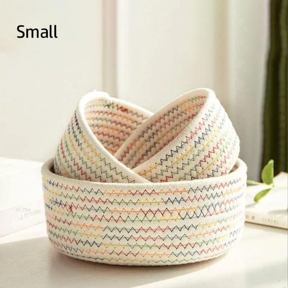 Desktop Sundries Storage Basket Snacks Toys Cosmetics Organizer Fashion Storage Box