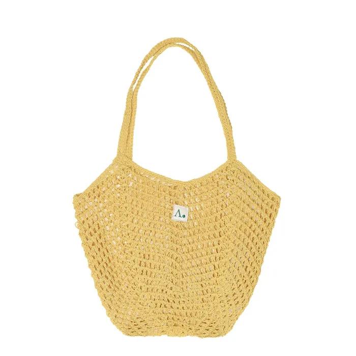Oka Picnic Net Shoulder Bag Yellow