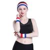 3Pcs/Set Elastic Sport Wristbands Head Sweat Sweatband Running Yoga Hair Bands  Men Women