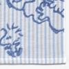 With a Furoshiki Nishikawa Snoopy Towel Set of 3 Washable Cotton Unspun Gauze Soft and Fluffy Imabari Name Tag Friends Blue TZ96302600 PN6602TW Smile