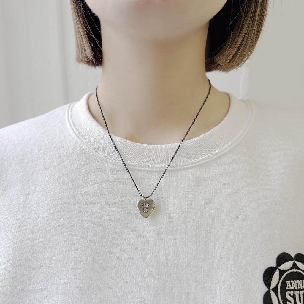 Heart Butterfly Motif Necklace SAMN198945XV [Anna Sui]
