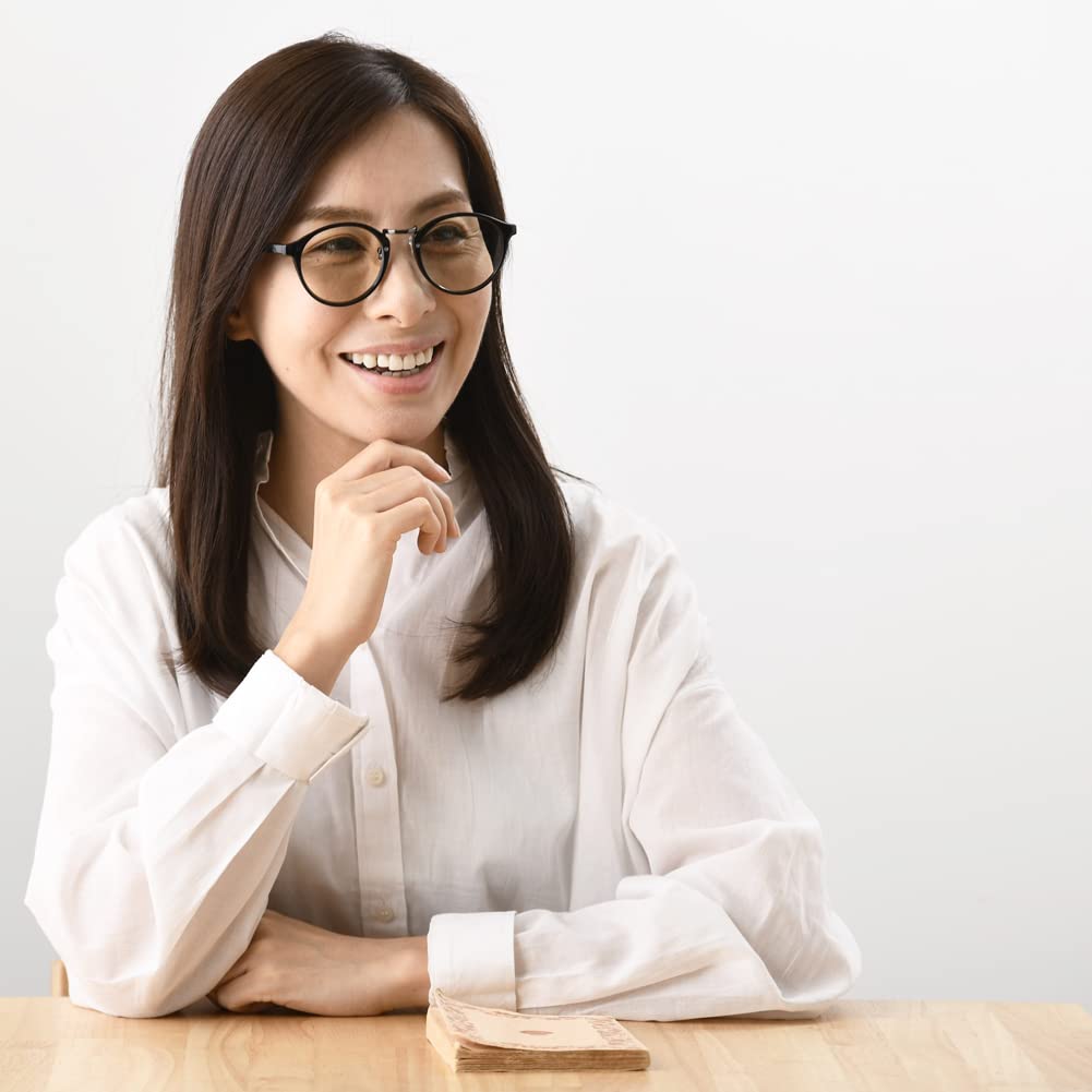 Reading Blue Light For Men and UV Senior Reading Glasses by Sabae Green [Eight Tokyo] Glasses, Cut, Stylish, Women, Cute, 1.0 Protection, Glasses,