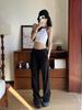 ALO Damen Sommer-Yogahose mit hoher Taille und weitem Bein - Dehnbar, Locker, Vielseitige Fitnessbekleidung