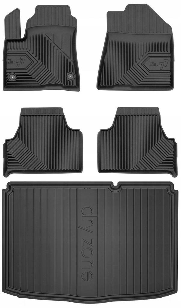 Set 77 Floor Mats And Mat Kia E-Soul From 2019-