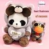 Giant Panda Plush Toy with Heart - Cute, Huggable Bear Doll, Large Pillow Gift