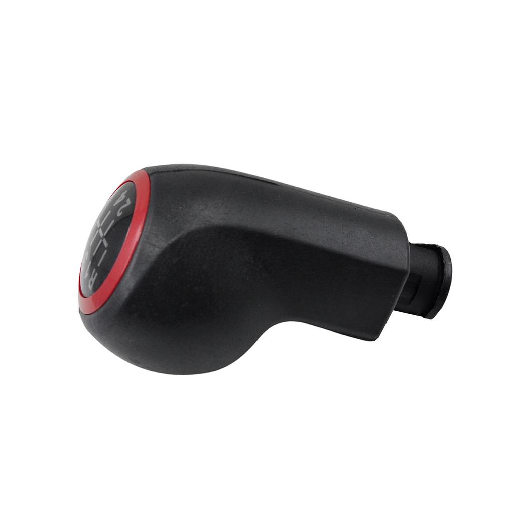 Pomo de palanca de cambios de 5 velocidades para Opel Astra H, Corsa D, Zafira B-Rojo