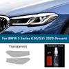 For BMW 5 Series Facelift G30 G31   Car Headlight Tint Smoked Black Protective Film Transparent TPU Sticker Accessories