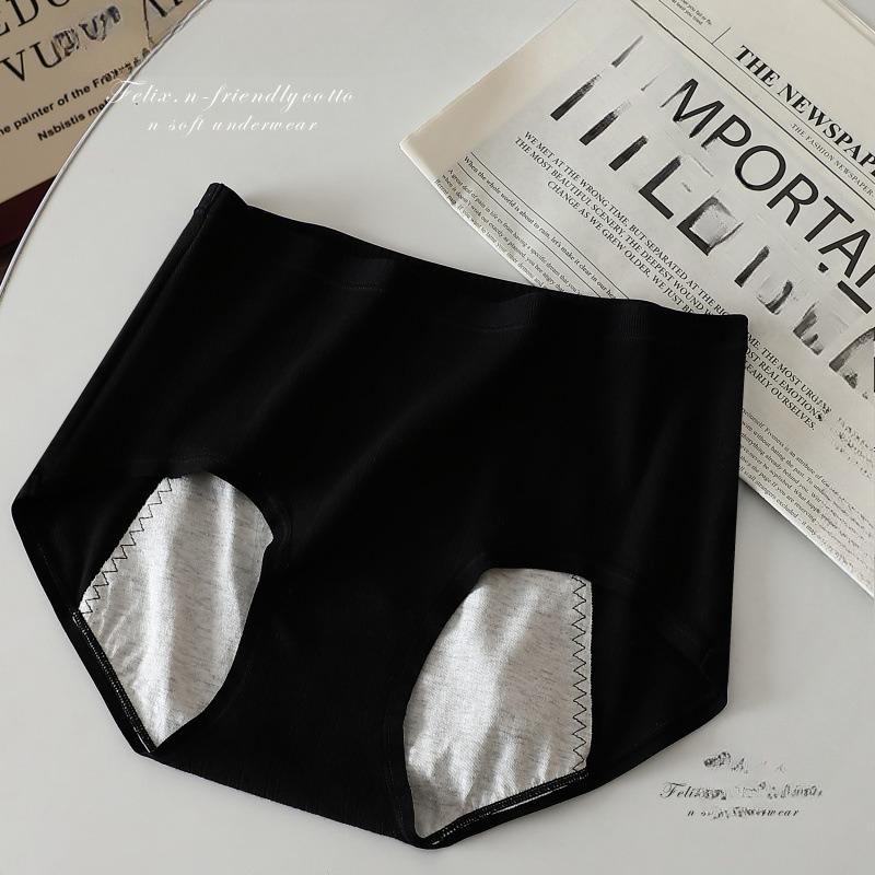 Fashion Summer High Waist Underwear Comfortable Breathable Soft Skin Friendly Women's Cotton Triangle Panties
