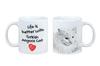 Angorá Turco - caneca com um gato, caneca com uma foto, presente personalizado da marca