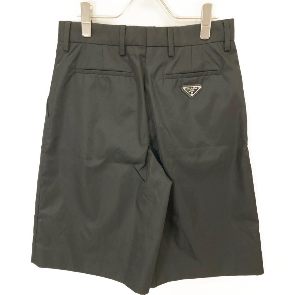 Prada Szorty Re-Nylon 22 lata 22Y884 Spodnie z trójkątną plakietką 38 czarneUżywane