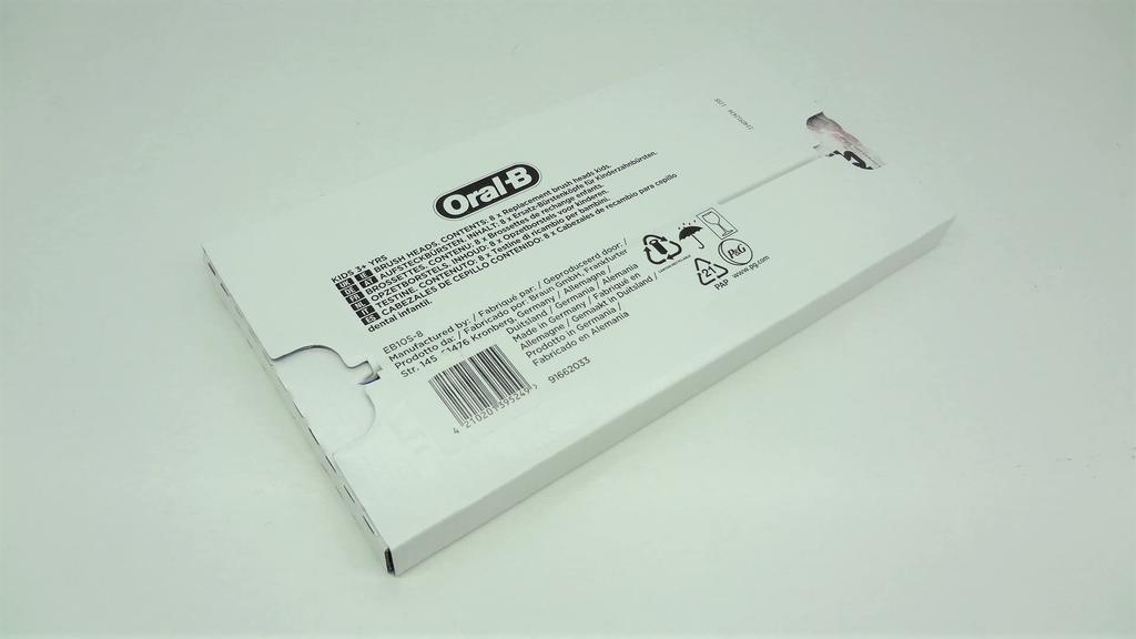 Braun Oral-B Electric Toothbrush, Sumizumi Clean Kids, Soft, Refills (8 Brush Tips), Red, Star Wars Design [Parallel Import]