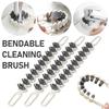 3pcs Multi-functional Crevice Brush Bendable Clean Tool Slot Cleaning Brush  Kitchen Bathroom