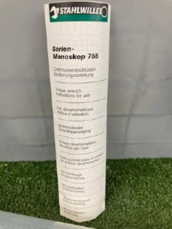 Used STAHLWILLE Industrial Torque Wrench 60-300Nm 755/30  Made In Germany