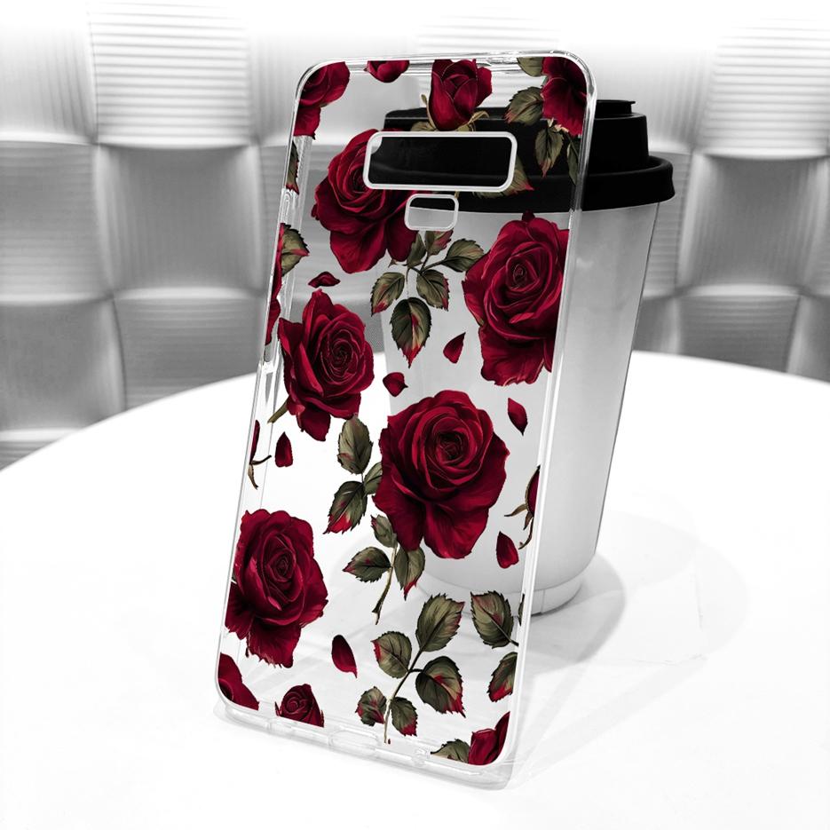 For Samsung Galaxy Note 9 Case SM-N960F Luxury Flower Butterfly Painted Cover Soft Slim Phone Case For Samsung Note 9 Note9 Bags