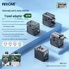 WEKOME Vip 30W Universeller Reiseadapter für EU, UK, USA, 1200W Direktstecker