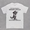 Vintage Smart Fella Raccoon 90's Shirt Fun Raccoon Vintage T-shirt Vintage 90's Wash Shirt Vintage Old Shirt Fun Gift Tops