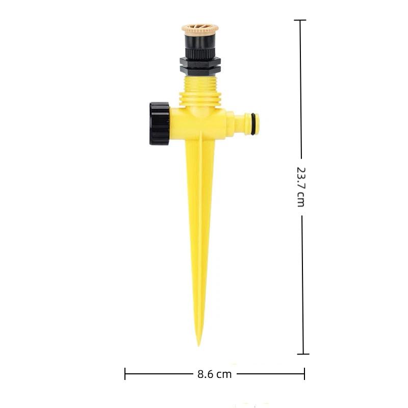 

1pc Adjustable Scattering Nozzle 360° Scattering Irrigation Nozzle Vegetables Watering Irrigation Nozzle Gardening Accessories