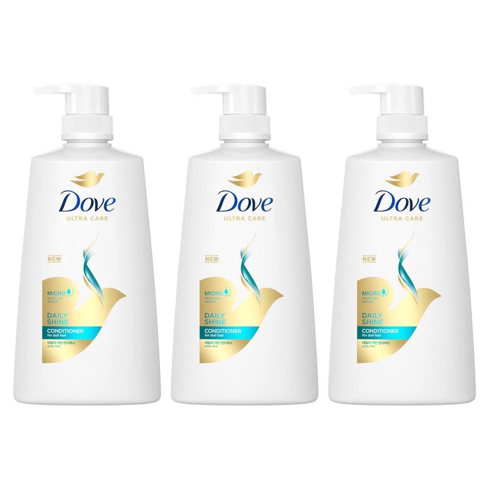 Dove Daily Shine Conditioner, 660ml, 3 units