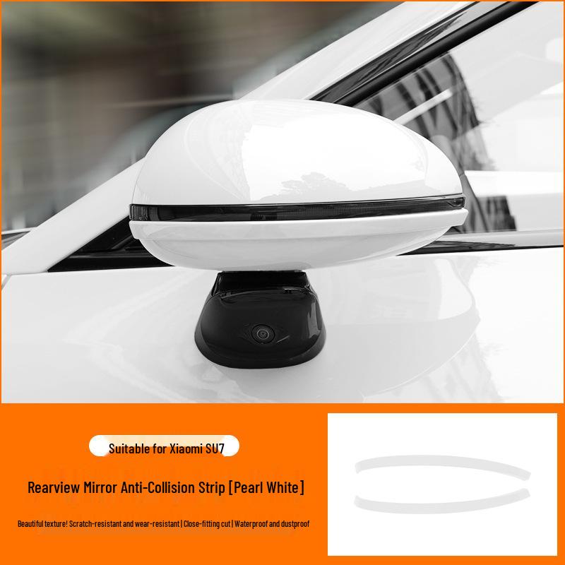 SU7 Car Door Anti-Collision Protective Stickers for Scratch Prevention and Decoration