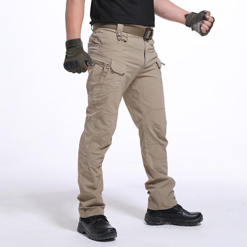 Quick-Dry Elastic Tactical Pants for Summer: Mountaineering, Training, & Work