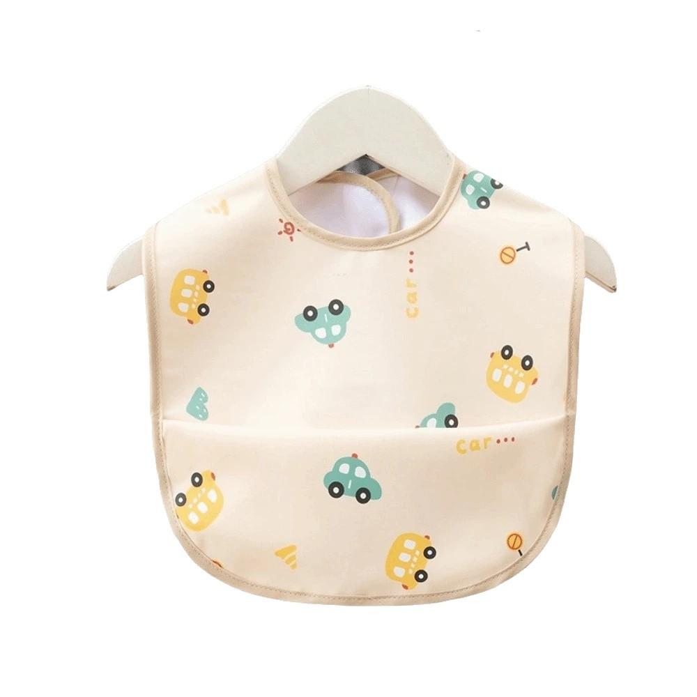 Adjustable Toddlers Feeding Apron Waterproof Baby Apron Practical Baby Feeding Bib  Mealtime