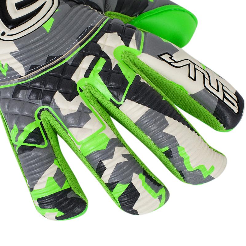 Thickened 4mm Latex Goalie Gloves With Finger Protection Goalkeeper Gloves Men Soccer Football Goal keeper Gloves