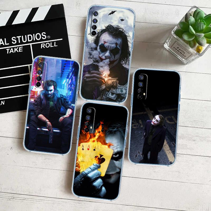 Joker Art Transparent Phone Case for Motorola Moto Edge 20 30 40 50 S30 Fusion Ultra Pro Neo Lite + G200 G23