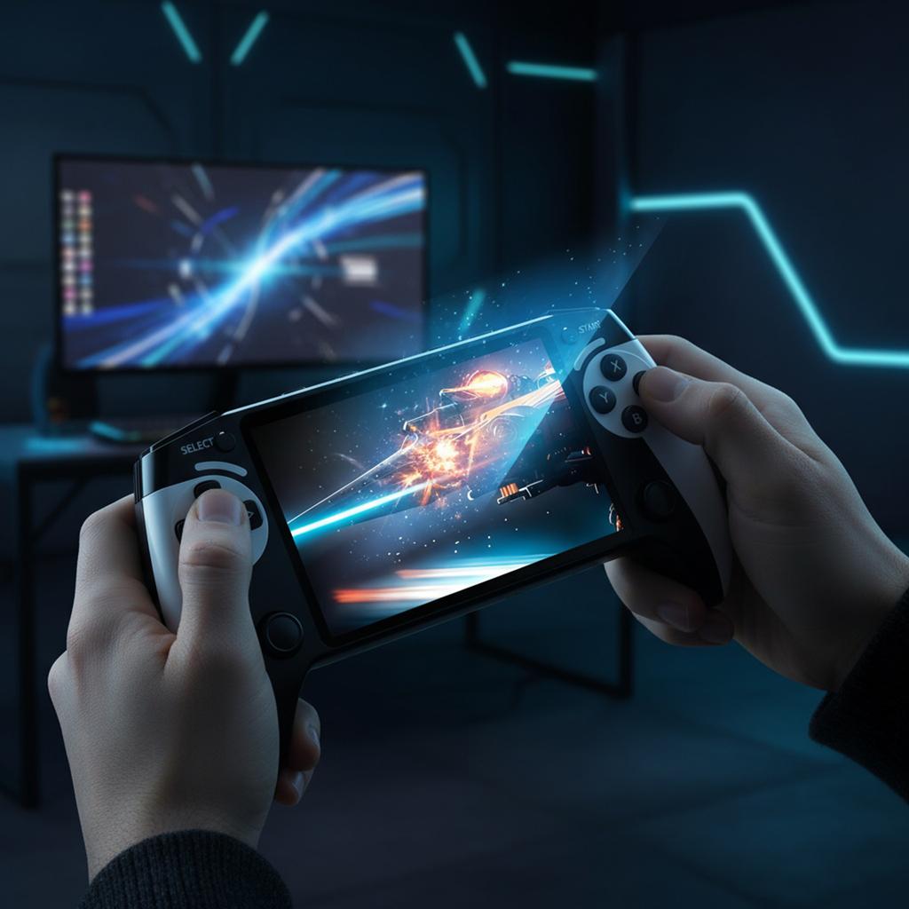 X9 Handheld Game Console 5.5 Inch Screen Retro Gaming Console with 20000+ Games Retro Handheld Video Game Console for Adults