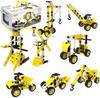 Woopie Plastic Constructor Cars 8-in-1 STEAM Set