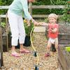 6pcs set Practical Garden Tool Hose Guide Wheels Garden Hose Reel Make Garden Hoses Neater From The Flower Bed Water Pipe Guide Wheel