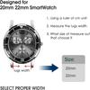 22mm 20mm Silikonarmband für Samsung Galaxy Watch 7 6 5 4 44mm 40mm 6 Classic Active 2 Sportarmband für Huawei Gt Uhrenarmband
